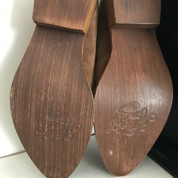 Suede ankle boots, 6.5 NWOT - Picture 5 of 6